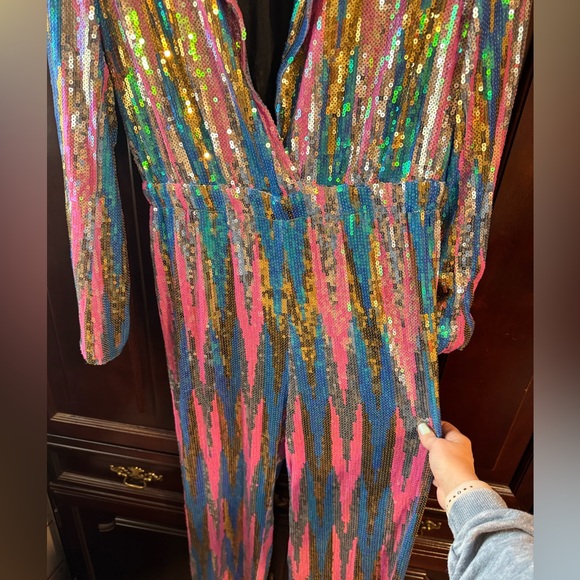 Nasty Gal Sequin jumpsuit - Picture 2 of 2